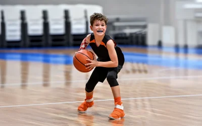 Custom-fitted mouthguards keep little champs smiling